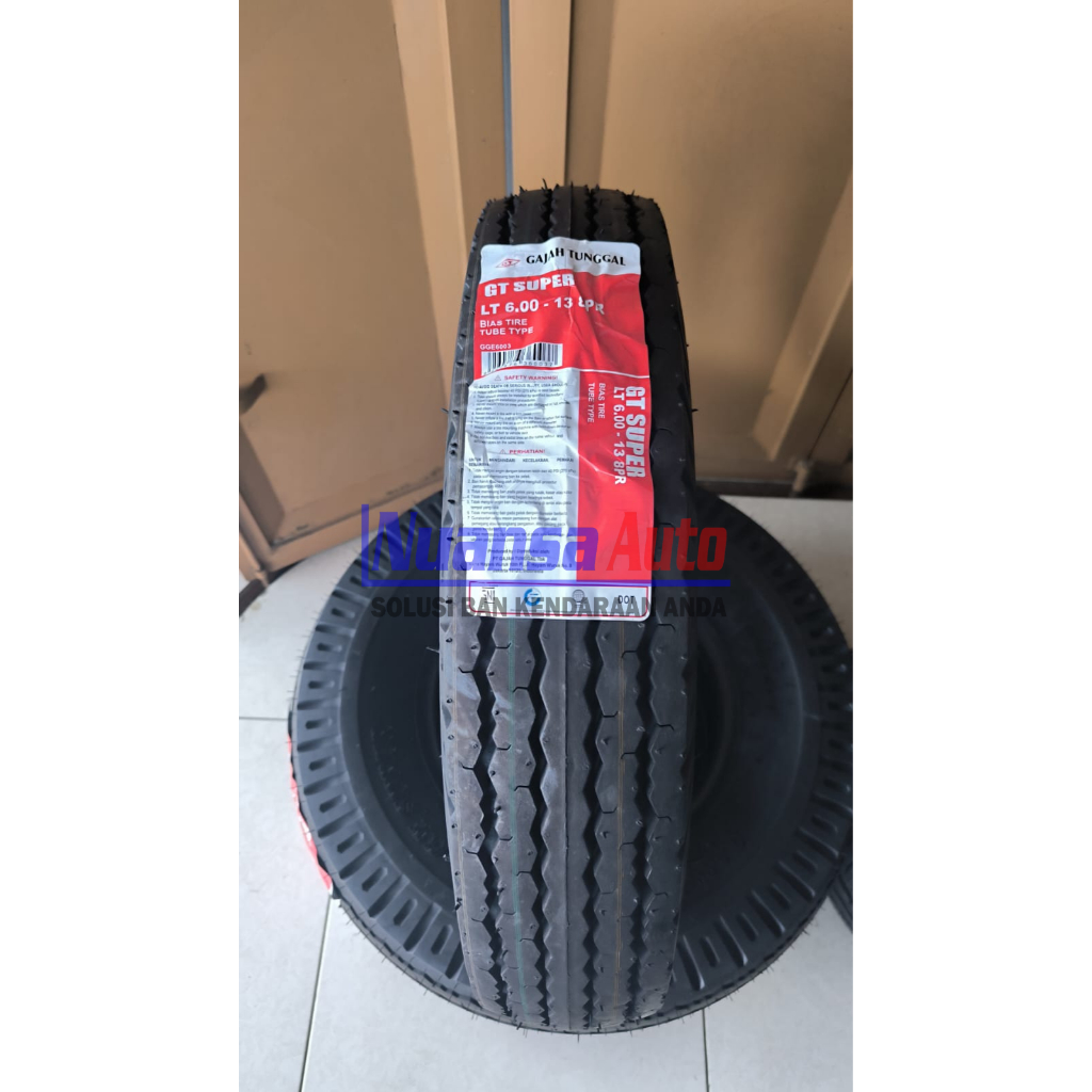 GT Radial 600-13 Super Ban Mobil Toyota Kijang, Corolla, Daihatsu Hijet, Carry, Datsun