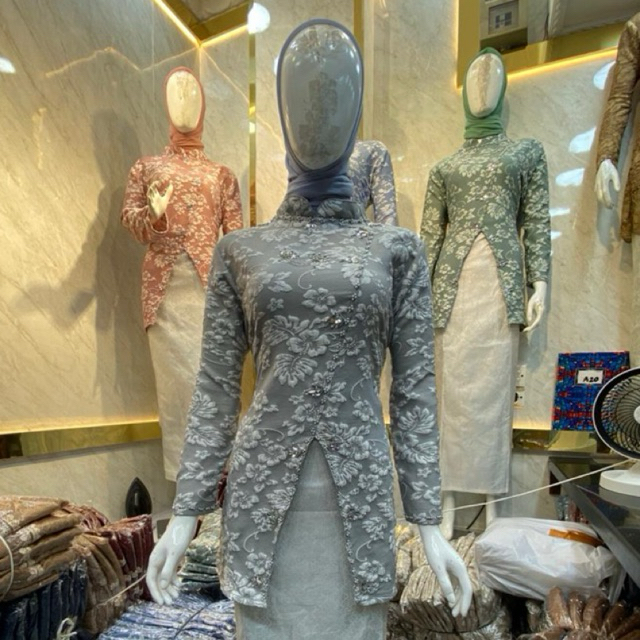 Permata- Set Batik Kebaya Janggan Modern Kebaya Kondangan Outfit Wisuda Lamaran Tunangan Kekinian