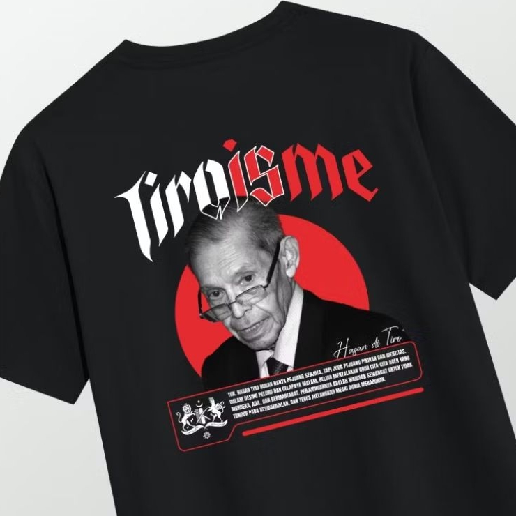 Kaos Wali Nanggroe Hasan Tiro – Edisi TiroIsme: Simbol Harga Diri Aceh