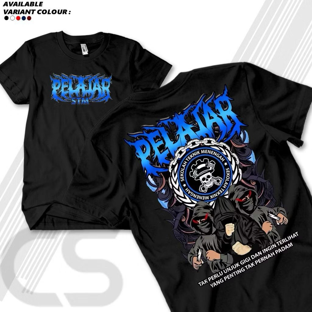 KAOS-TSHIRT PELAJAR STM SEKOLAH TEKNIK MESIN