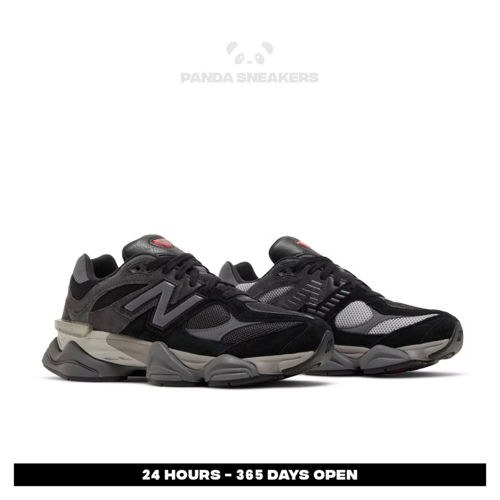 Sepatu New Balance NB 9060 Black Castlerock Casual Gym Olahraga Joging Pria Wanita Sport