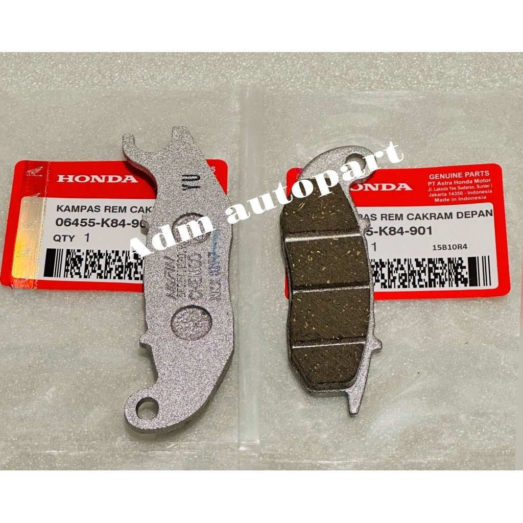 Kampas rem Disc Depan K84 PCX 150 New (ABS) ADV 150 (ABS) ORI LOKAL