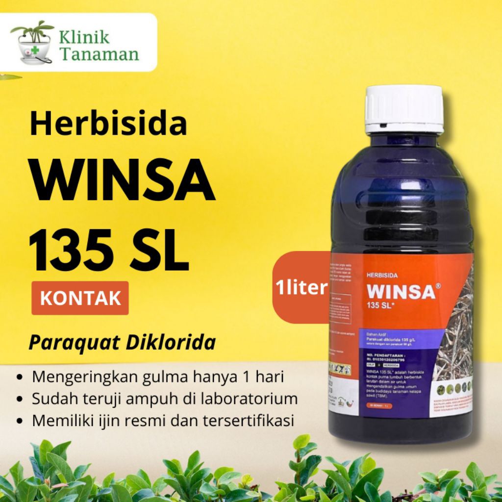herbisida Winsa 135 SL 1 liter