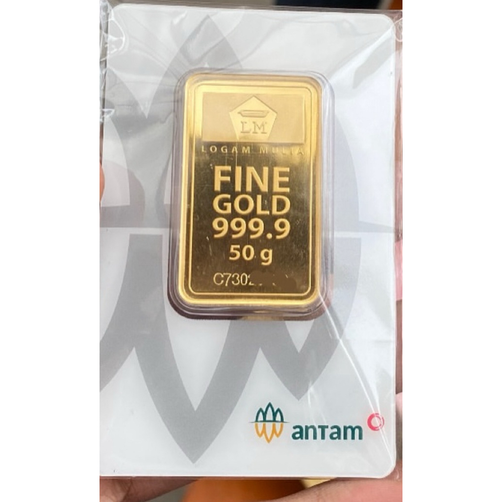 LM Antam 50 gram asliii