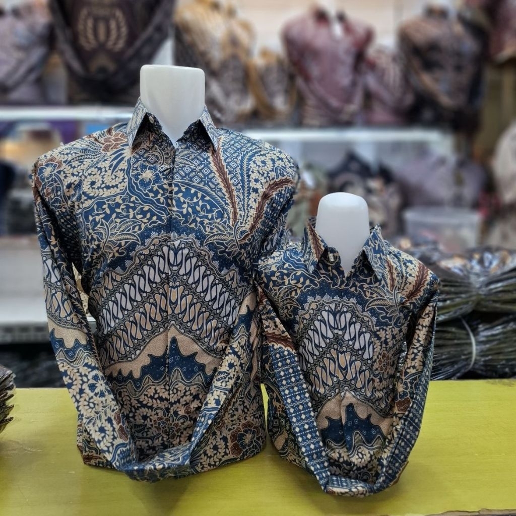 Motif Tradisional dengan Nuansa Modern – Batik Couple Premium  BATIK KATUN SOLO PRIA DEWASA & ANAK P