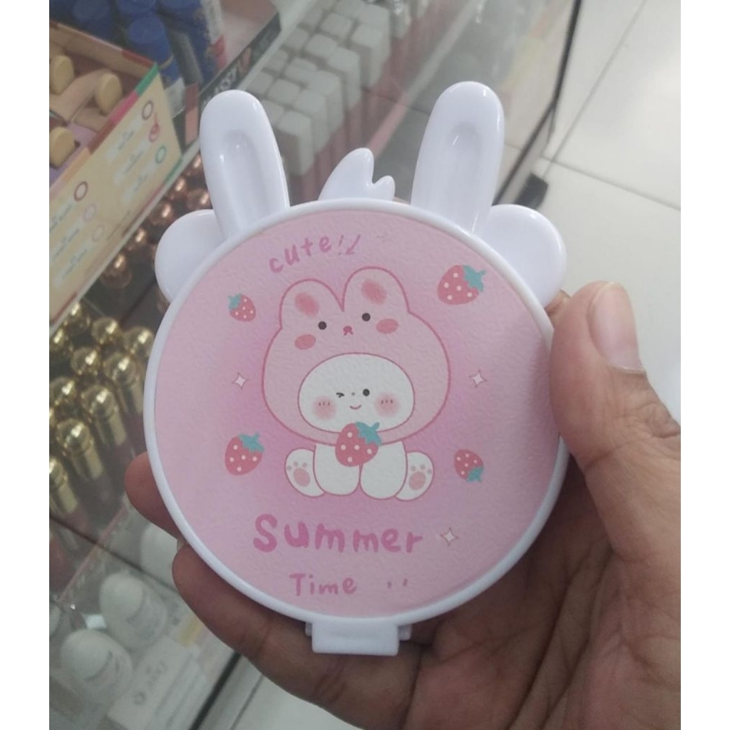 kaca lipat duo cermin lipat lucu