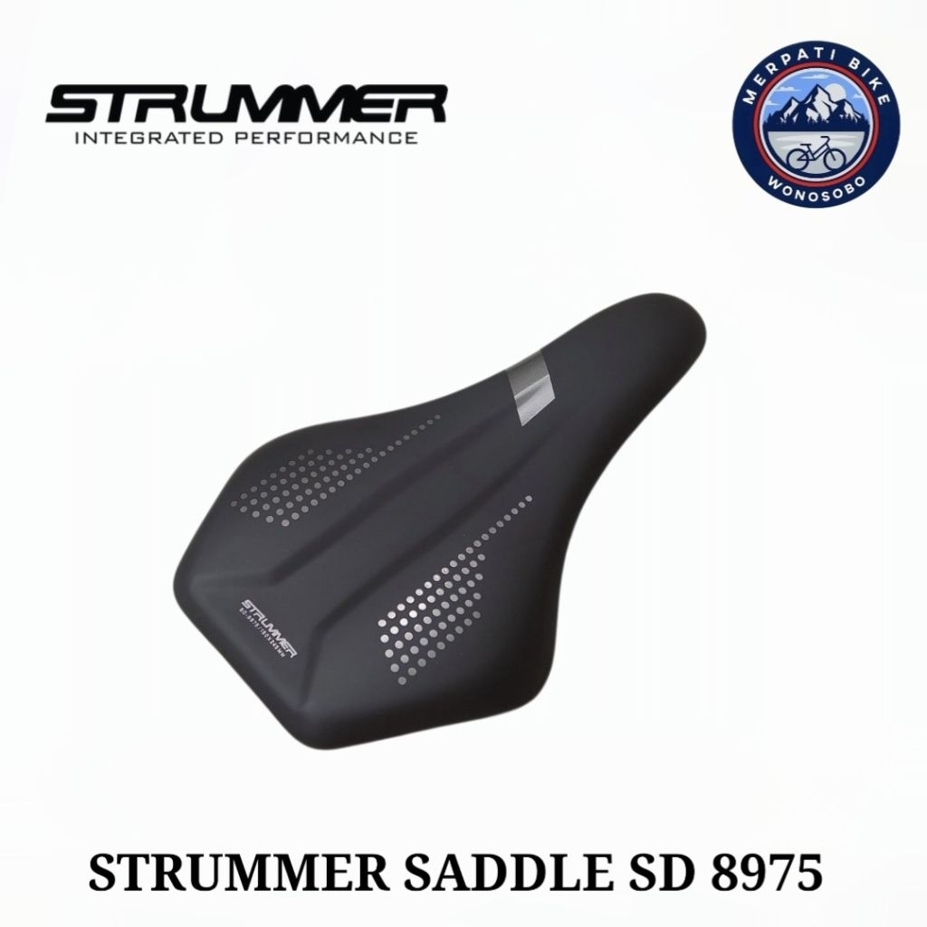 Sadel Sepeda Strummer SD 8975 Saddle Sepeda Empuk Saddle Sepeda MTB Roadbike Seli Fixie Sadel Sepeda