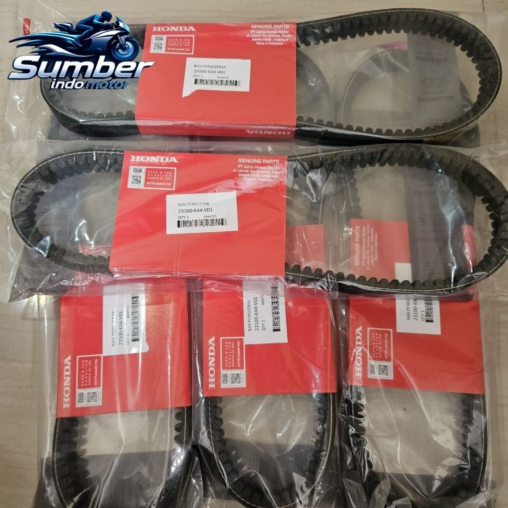 GROSIR 5 PCS Vbelt Only Vanbelt Beat Pop Beat ESP Fi F1 Scoopy F1 Honda k44