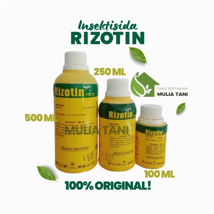 RIZOTIN Insektisida Rizotin Untuk Berbagai Hama