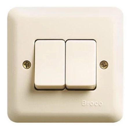 Saklar Tombol Lampu Double Singgel Saklar Lampu Dinding Interior Rumah Saklar Lampu Rumah