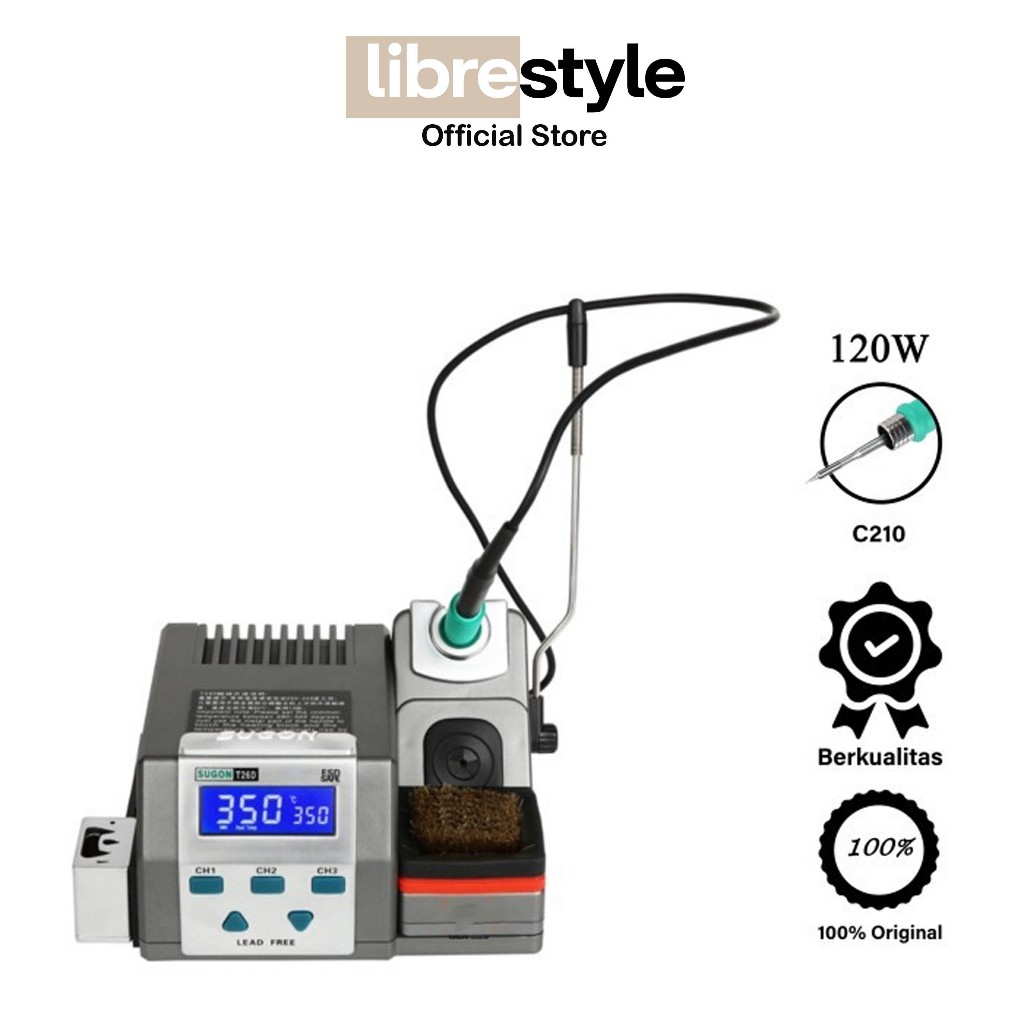 SUGON T26D Soldering Station Electric Soldering Iron 2S Rapid 80W