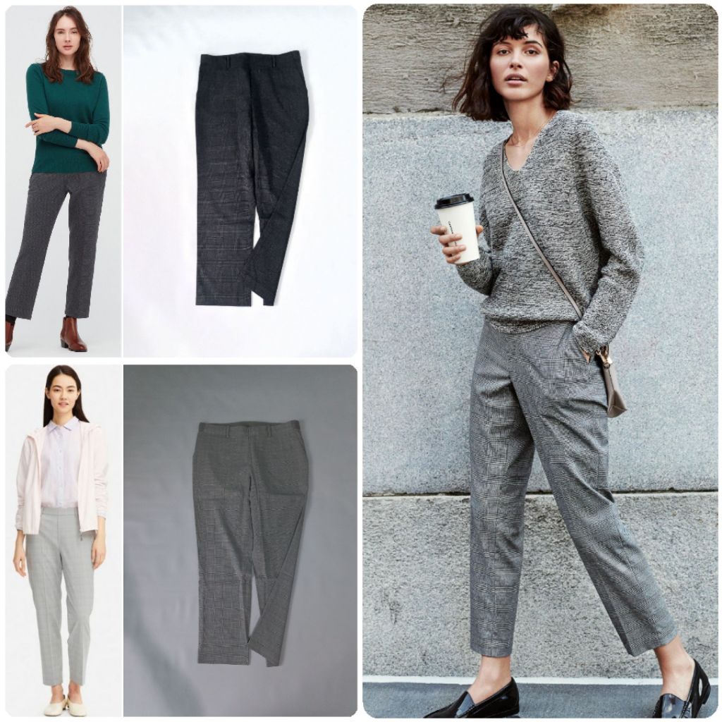 UNIQLO Ezy Ankle Length Pants (L-XL)