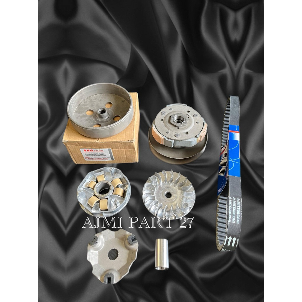 Paket Komplit CVT Suzuki Spin 125/Skydrive/Skywave ORI