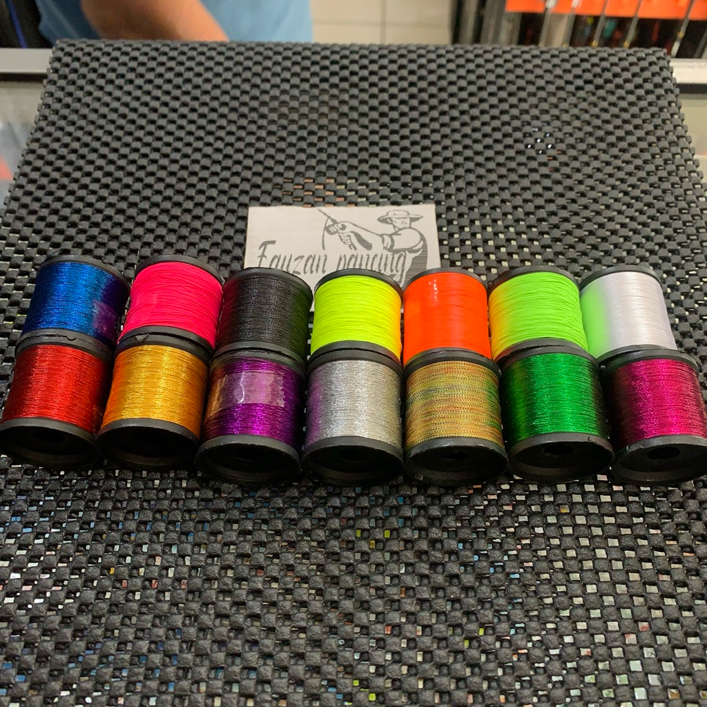 Benang Wraping Ring joran/Benang wraping murah/Benang wraping udang/Benang costum joran/Samarinda/Ka