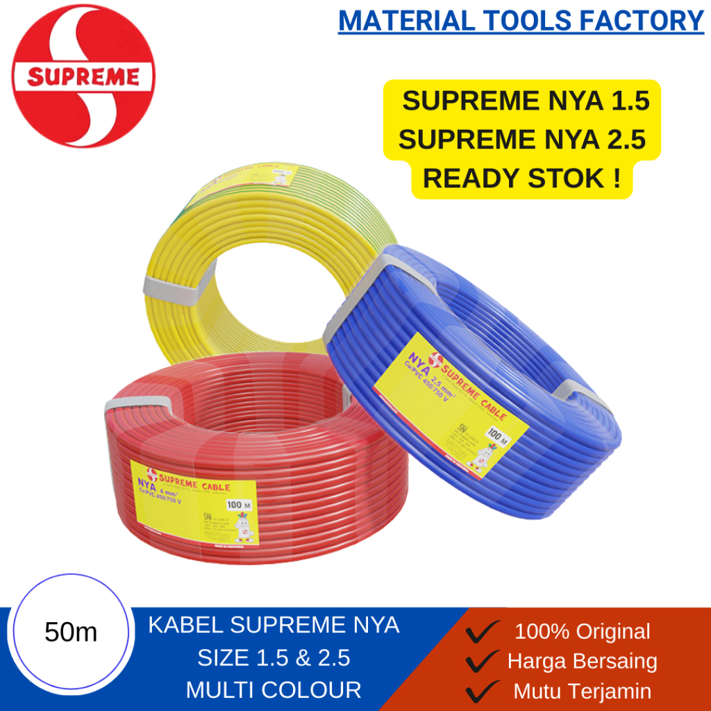 KABEL NYA KABEL KABEL NYA ROLL KABEL LISTRIK KABEL SNI KABEL RUMAH