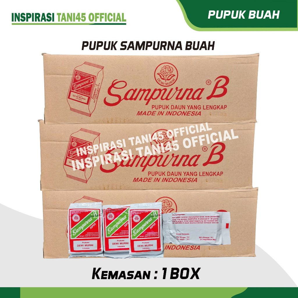 Pupuk Sampurna B 1 Dus/Sampurna Buah 1 Dus