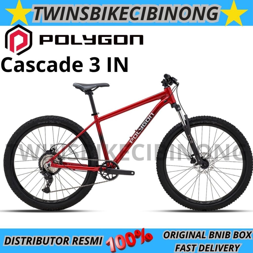 Sepeda Gunung MTB POLYGON CASCADE 3.0 IN NEW