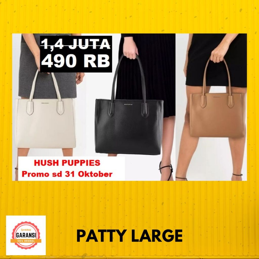 Tas Tote bag Hush Puppies Wanita SALE seri PATTY hushpuppies original store