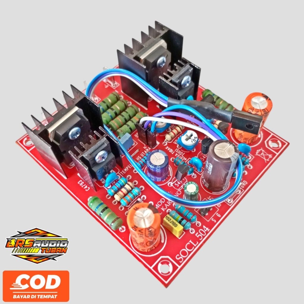 KIT DRIVER SOCL 504 CRISPY KARTINO MODIF BALAP SUARA JERNIH DAN CLARITY