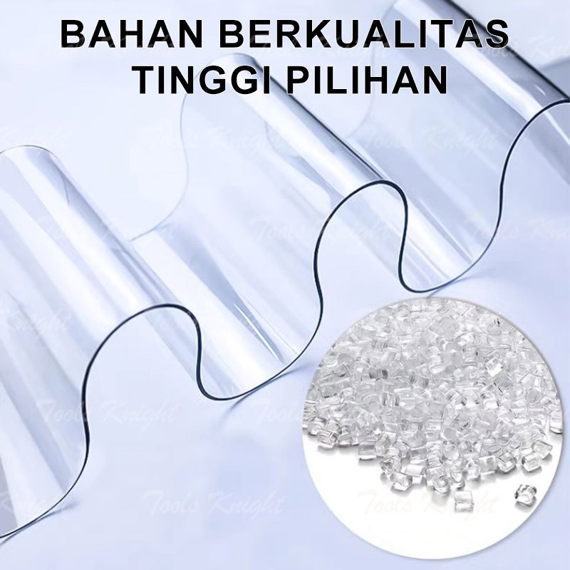 Gorden PVC Transparan tahan air Door Curtain Transparentkhusus ruanga AC