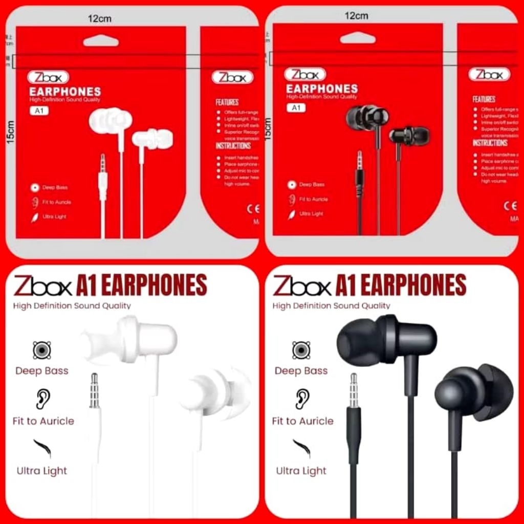 Headset Zbox A1 - Headset Murah Bass Zbox Original - Headset Kabel Murah Original Zbox Bass