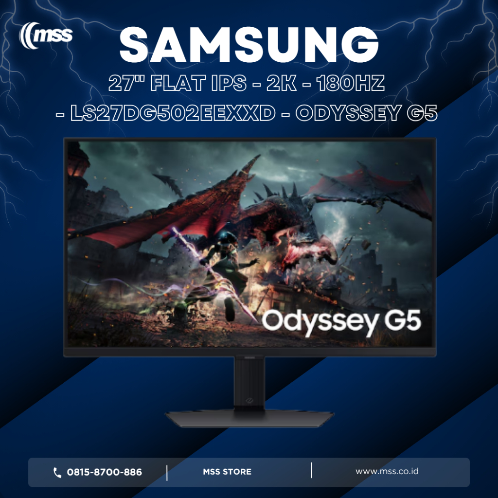 Samsung Odyssey G5 32" QHD LED Monitor