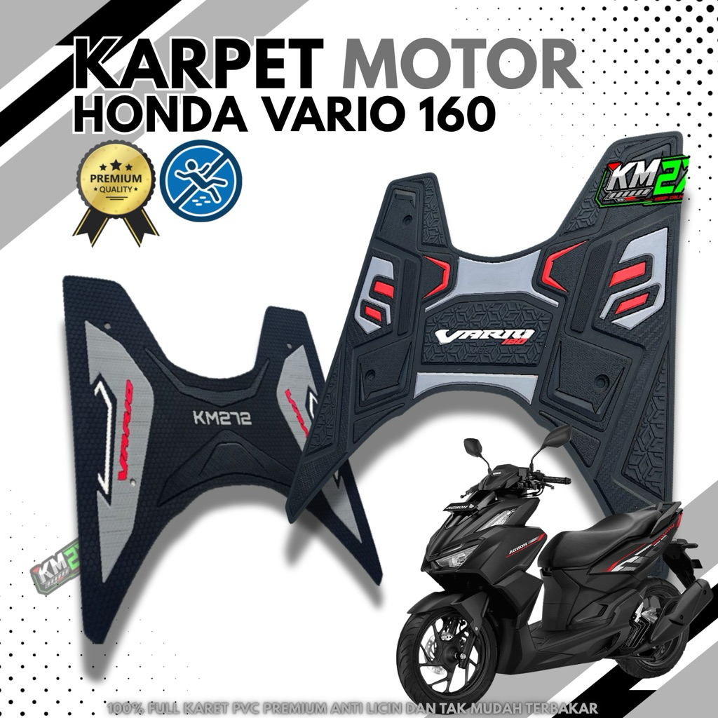 Pijakan Kaki Vario 160 Karpet Vario 160 Karpet honda Vario 160