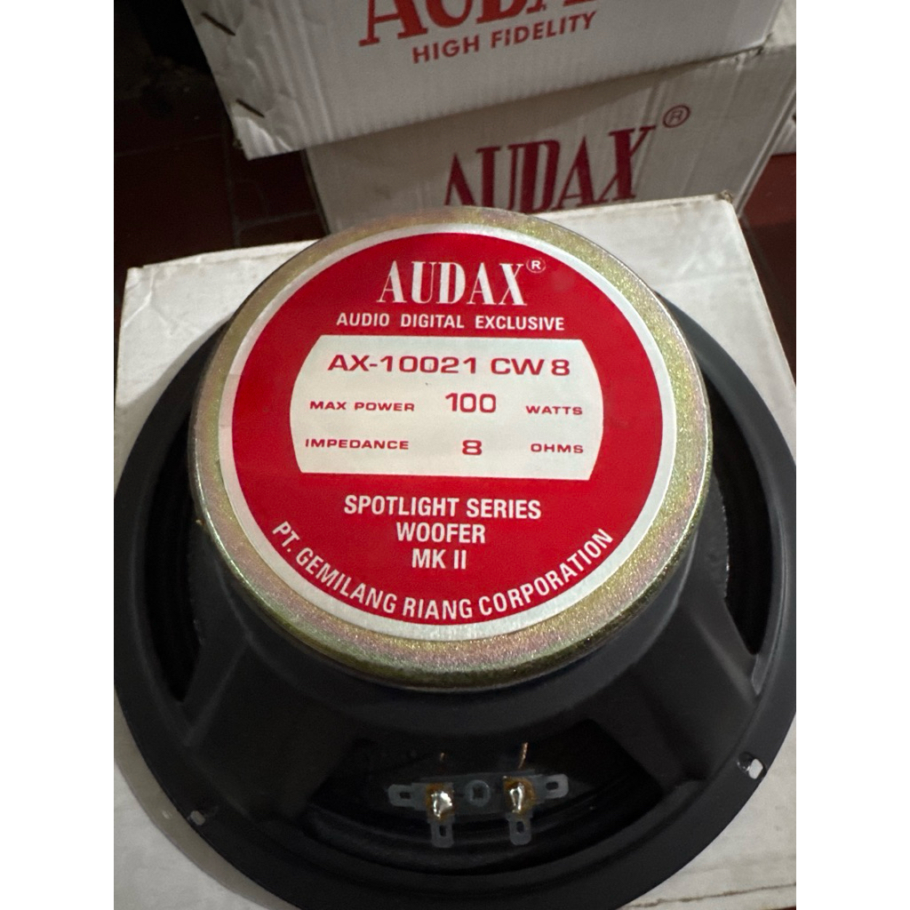 Speaker Audax 10” AX 10021 CW8