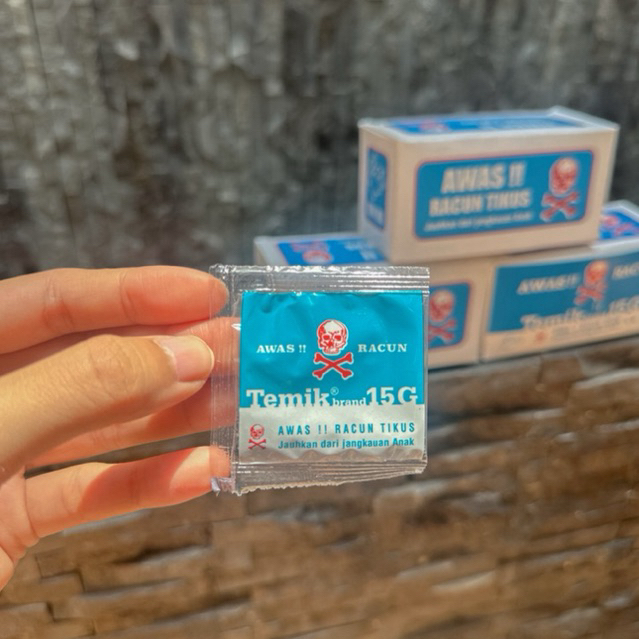TERLARIS Temik Original Obat Racun Terampuh Tikus/Pengerat/Celeng