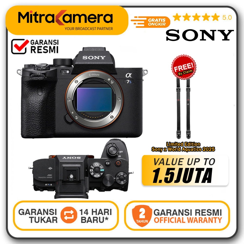 Sony A7SIII A7S III Sony A7S Mark III Sony A7S III Body - Garansi Resmi