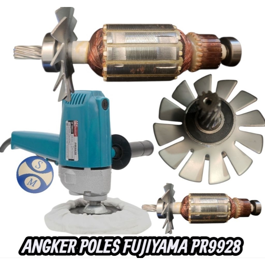 angker fujiyama pr9928 angker mesin poles 7 inc polisher pr9928 armature mesin poles fujiyama pr9928
