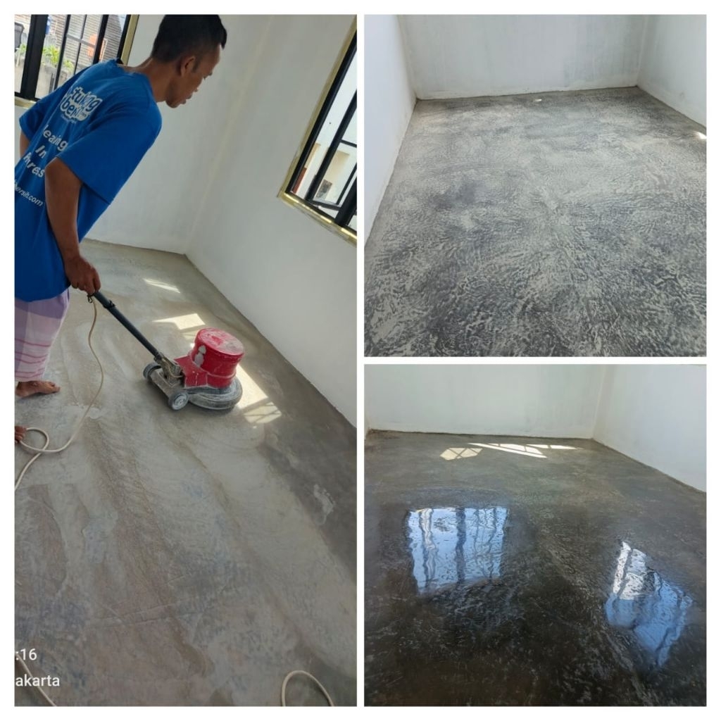 Poles Lantai Acian Semen/Poles Semen