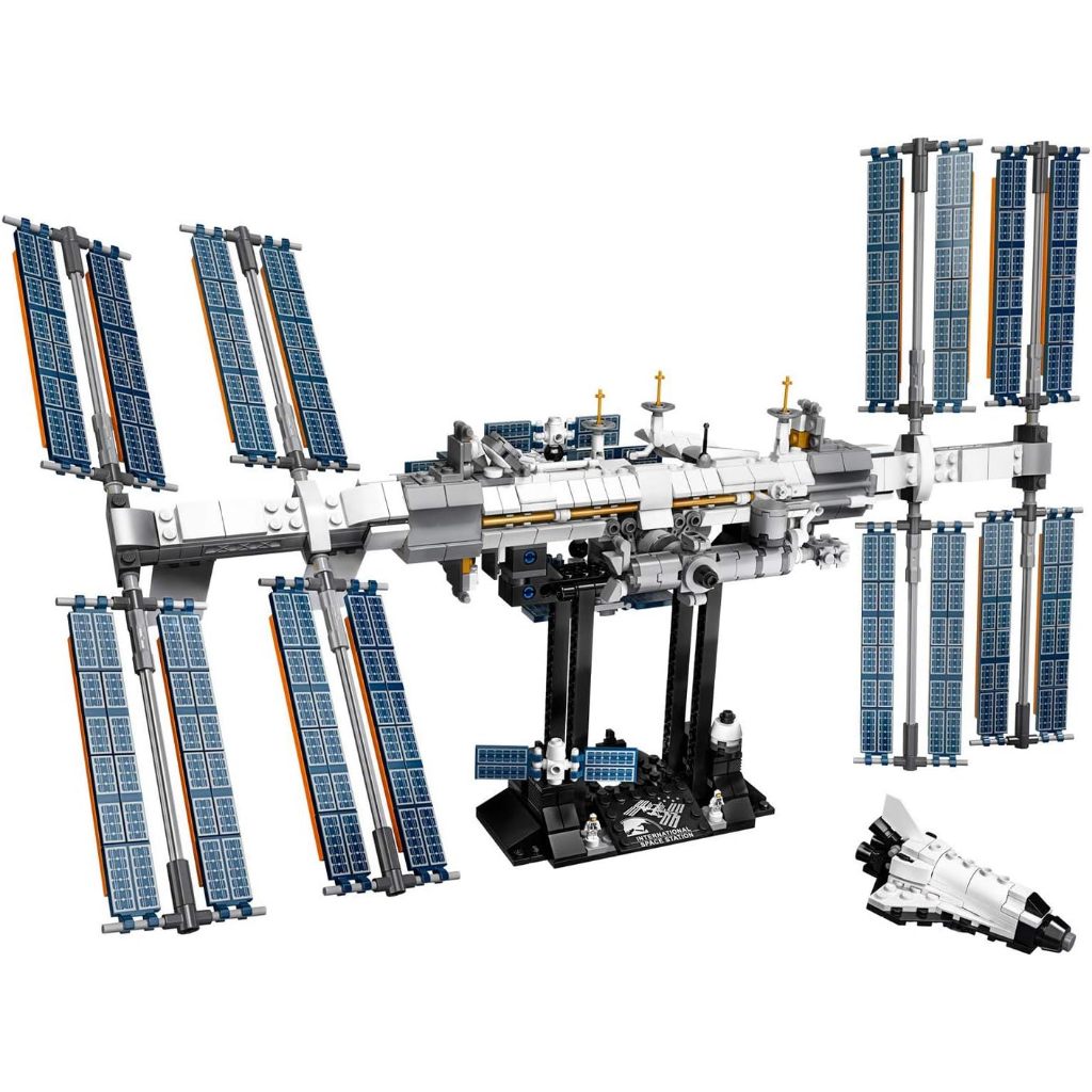 LEGO Ideas International Space Station 21321 Building Kit, Adult Set for Display