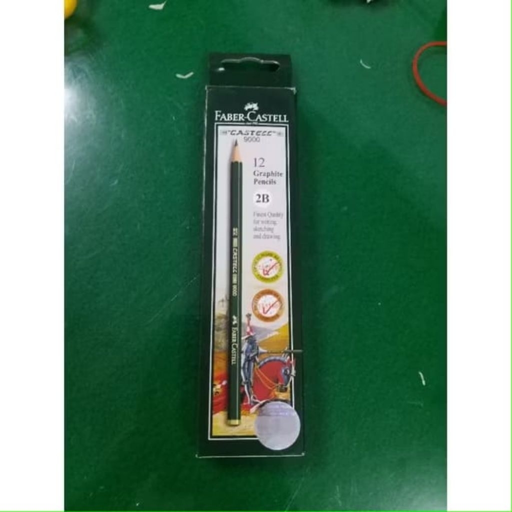 [1 LSN] PENSIL 2B FABER CASTELL ASLI ORI / PENSIL FABER CASTLE / PENSIL 2B