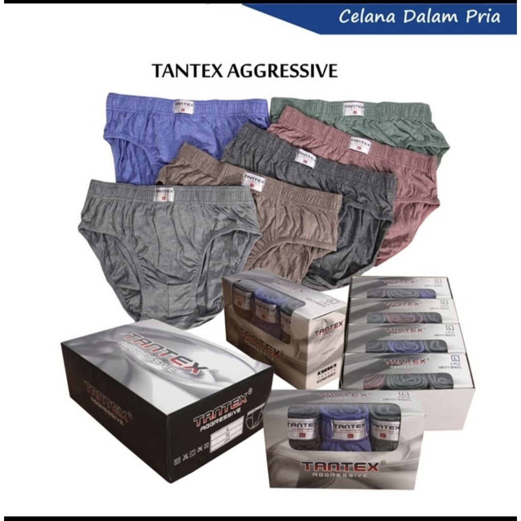 celana dalem tantex 1bok 3pcs