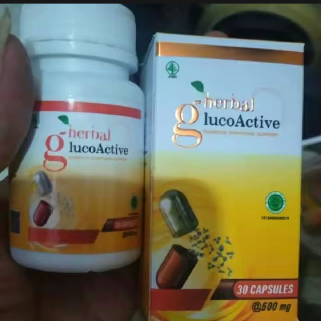 OBAT DIABETES ATASI KENCING MANIS ASLI GLUCO ACTIVE HERBAL