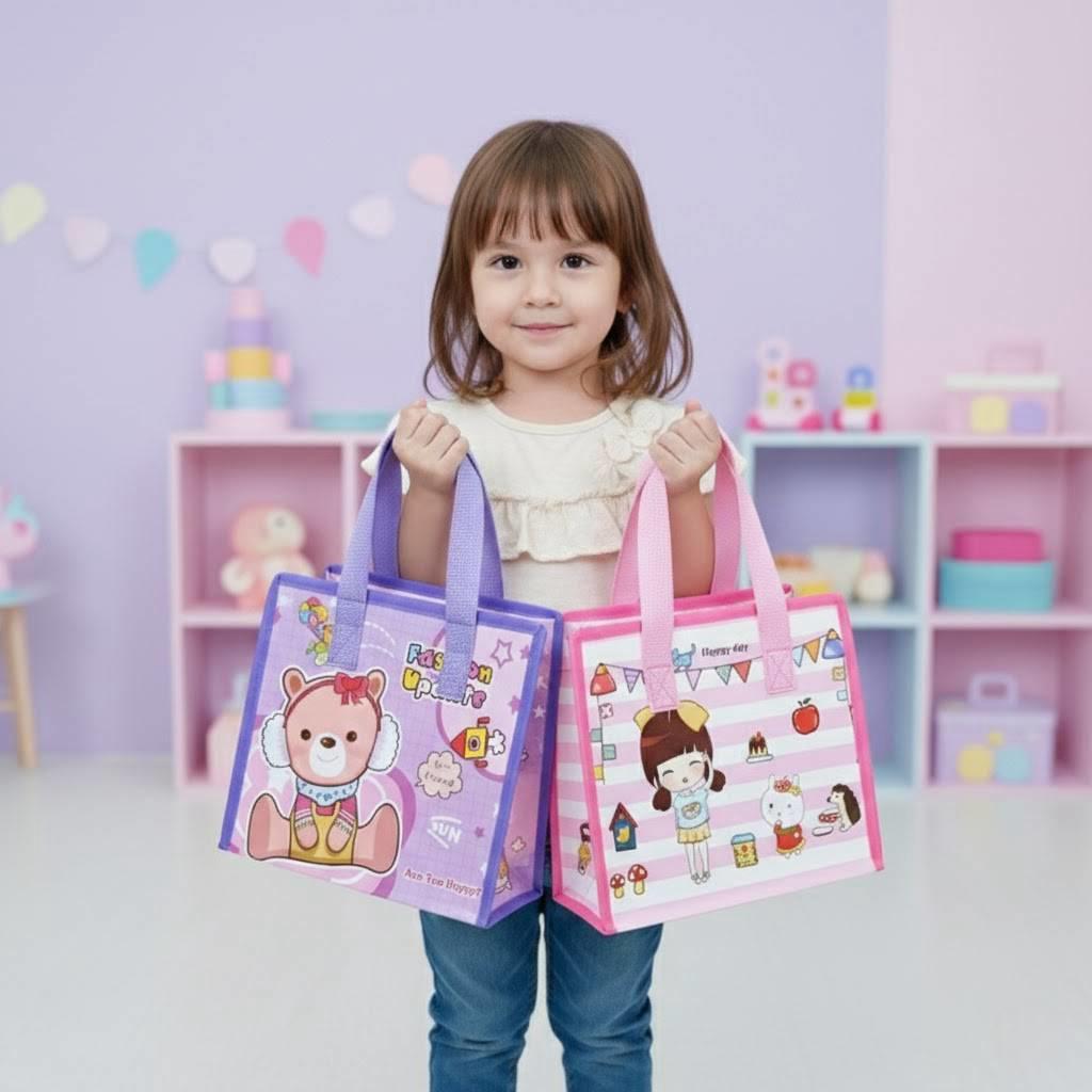 Tas Souvenir Ulang Tahun Anak Karakter / Tas Plastik Karakter TKF232014