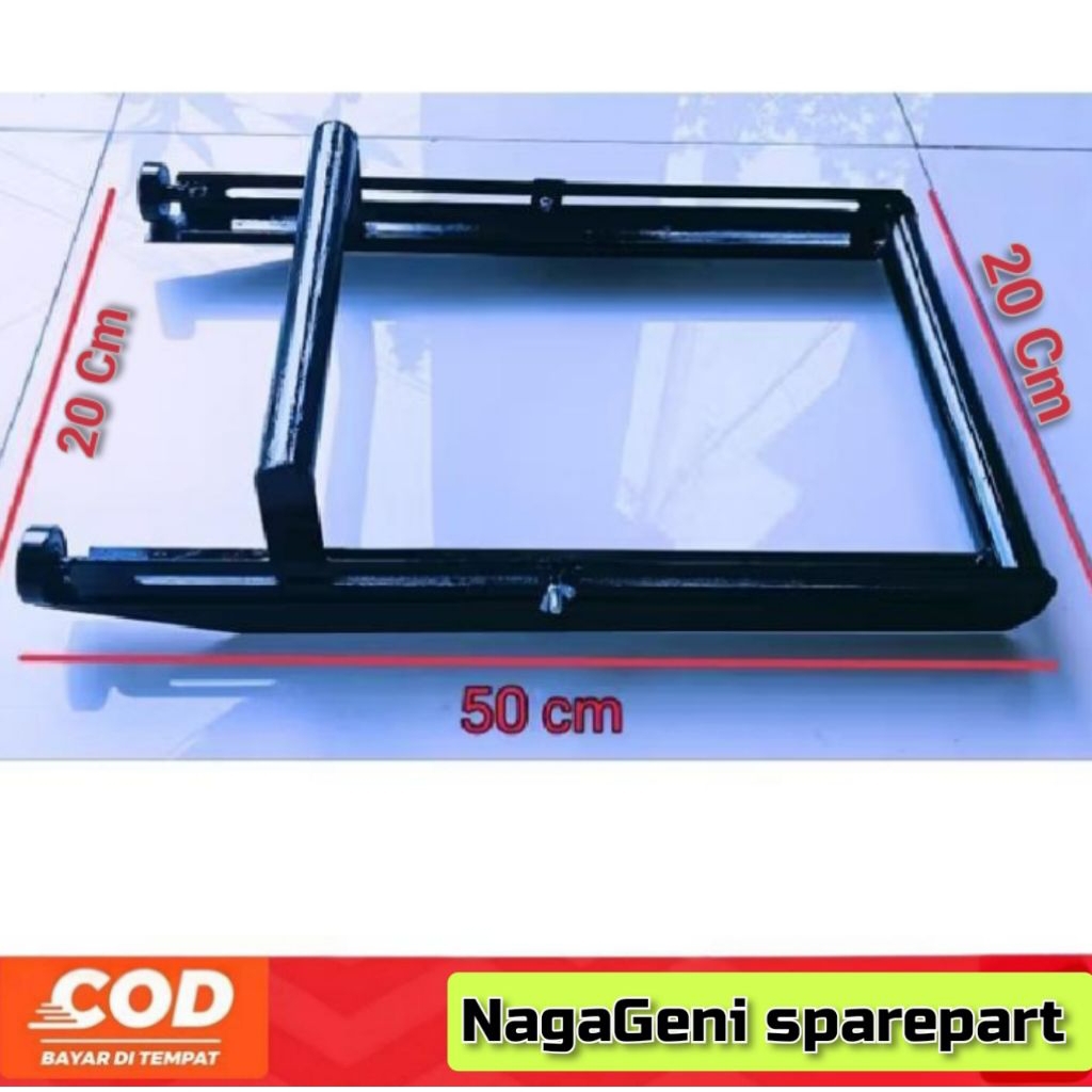 Alat penekuk seng talang wuwung panjang 50cm lebar 20cm