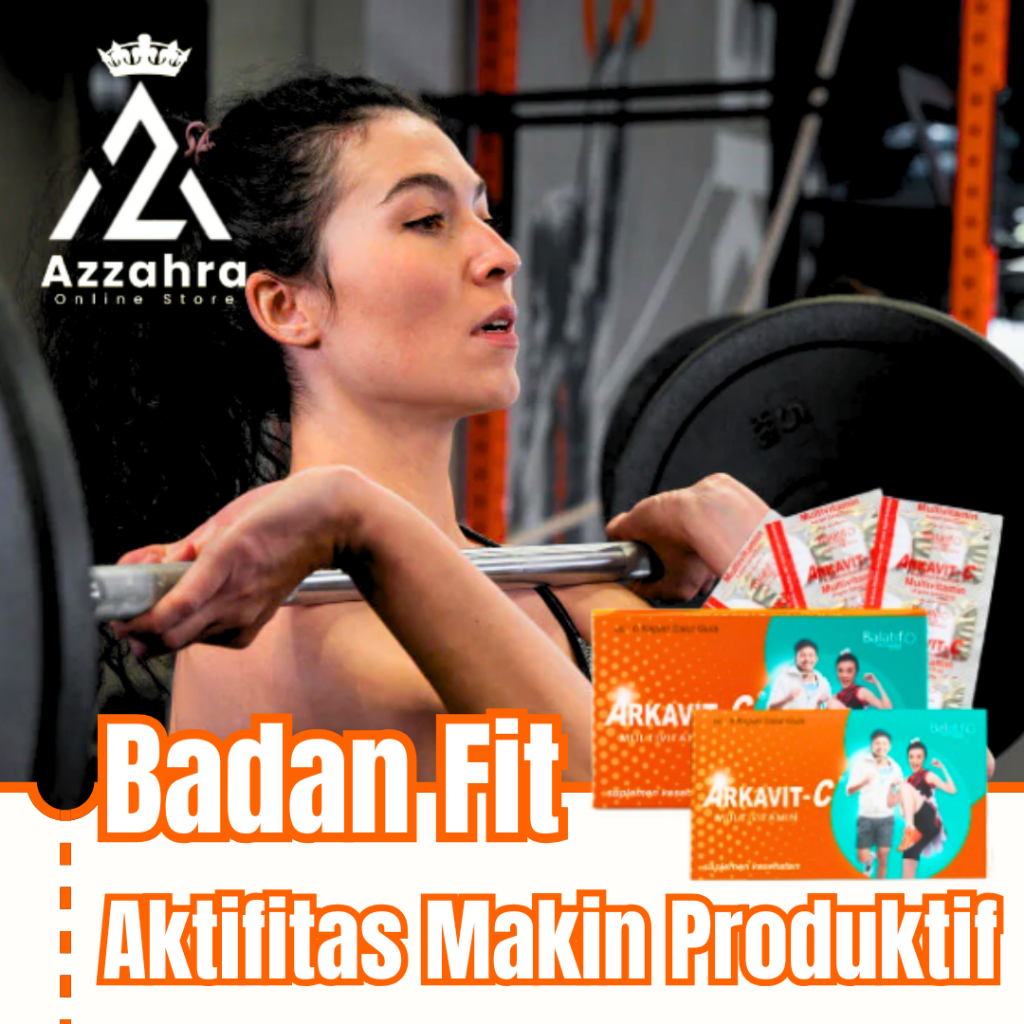 Arkavit-C Multivitamin Obat Vitamin Suplemen Penambah Stamina Untuk Daya Tahan Tubuh Anak Dan Dewasa