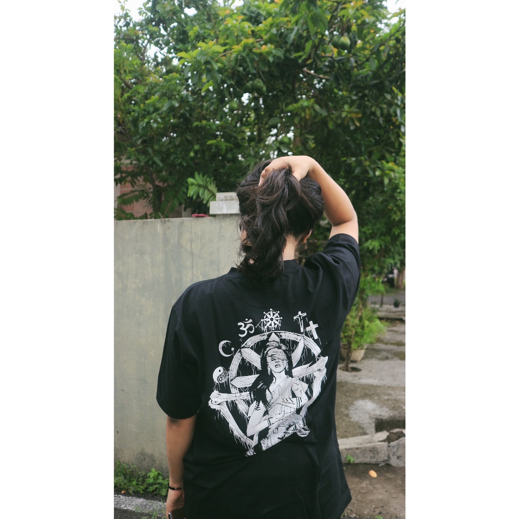 Tshirttokoh - Kaos Pluralisme Membunuh Baphomet Warna Hitam