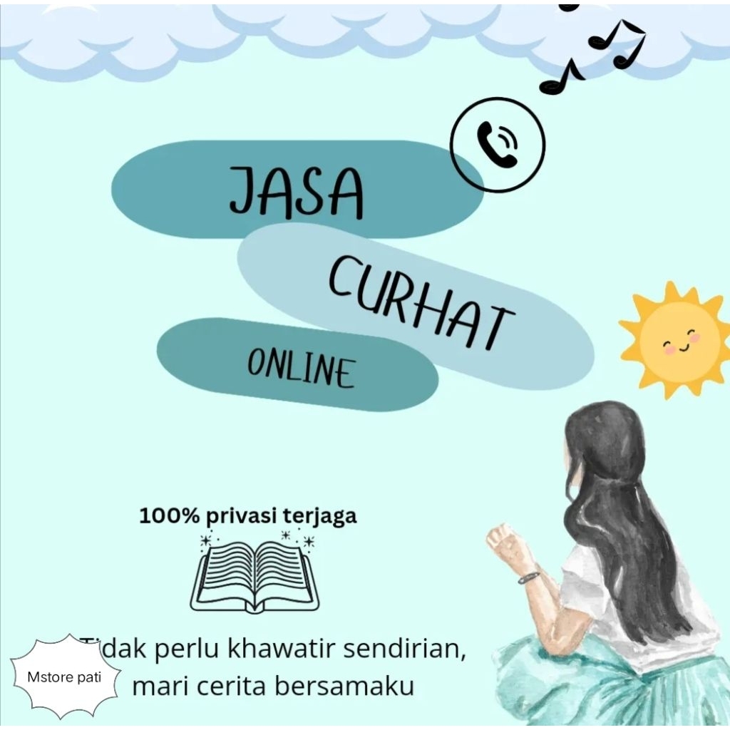 JASA TEMAN CURHAT ONLINE