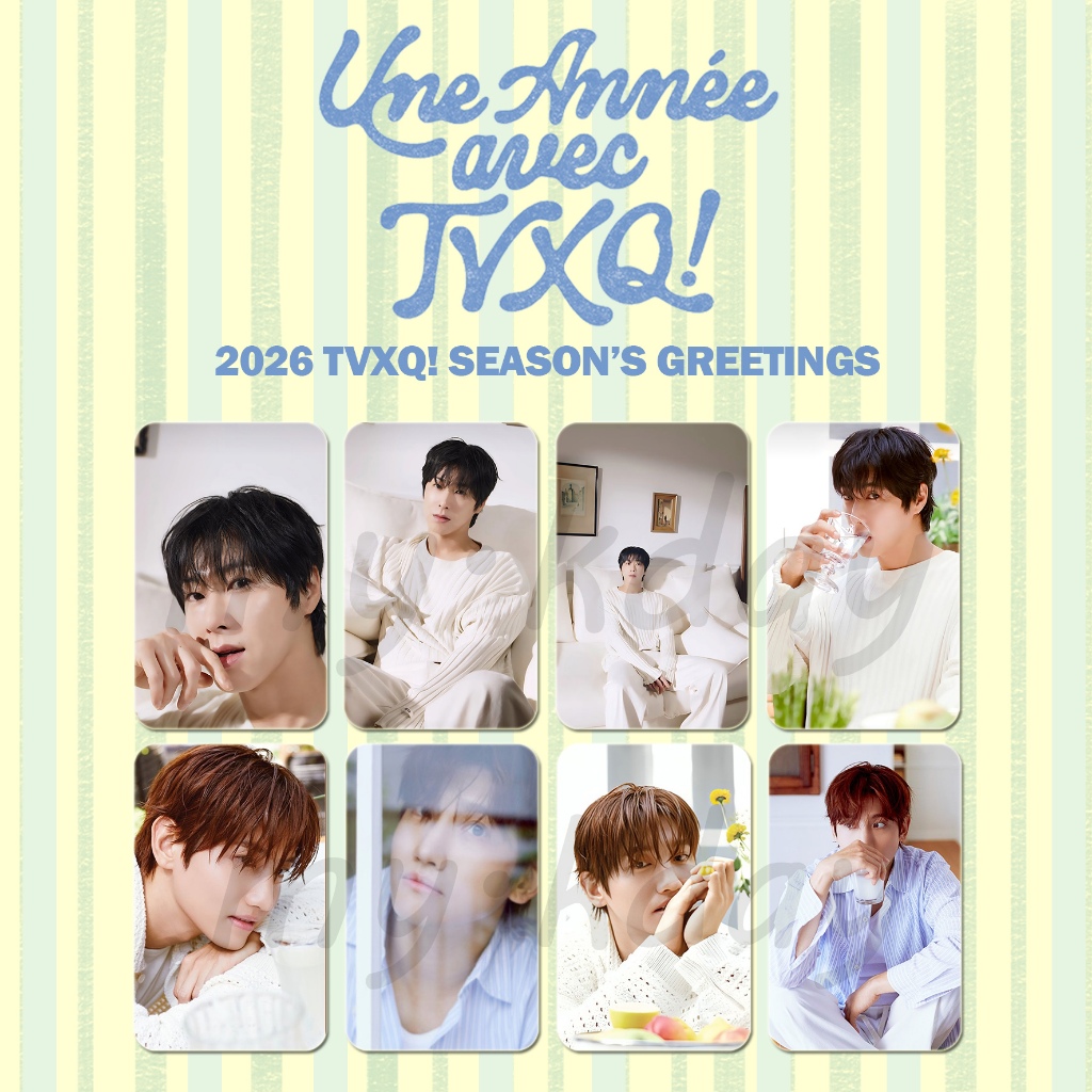 PC-2047, Unofficial Photocard TVXQ 2026 Season's Greetings 2 sisi