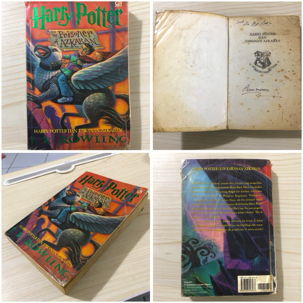 Novel Harry Potter and The Prisoner of Azkaban (Harry Potter dan Tawanan Azkaban) - J. K. Rowling - 