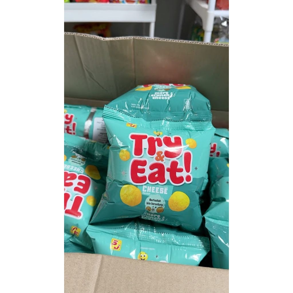 Ciki Try eat Berhadiah uang - Ciki berhadiah uang tunai