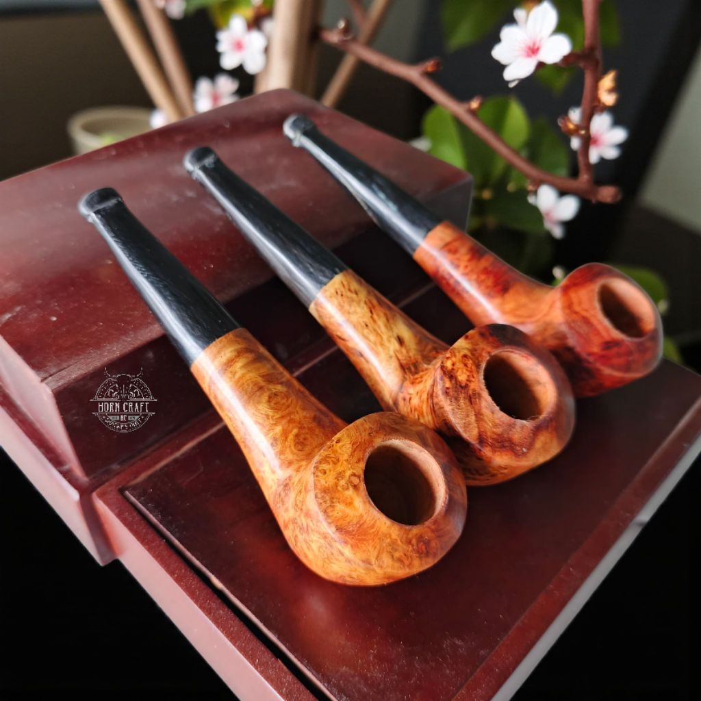 once cangklong kayu amboina bentuk unik elegant steam tanduk