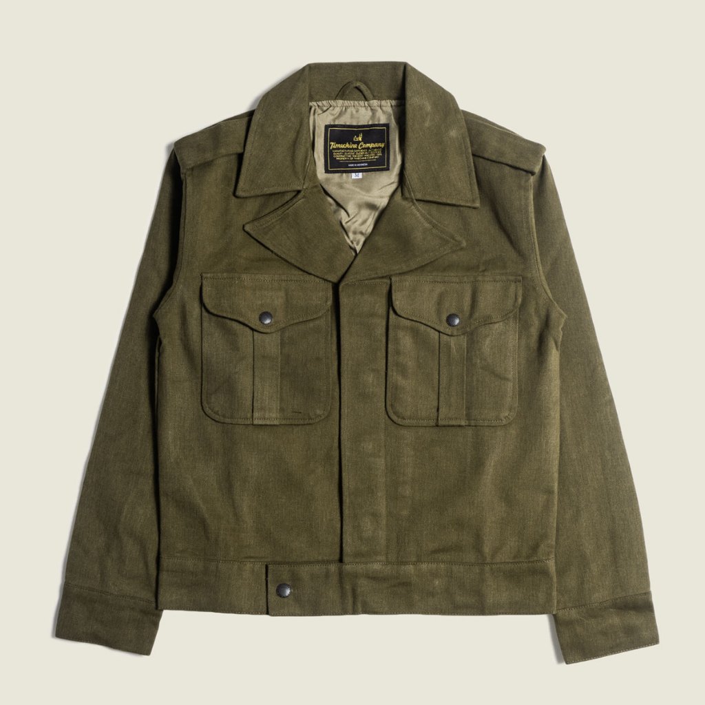 Harold Battle Dress Jacket - Olive
