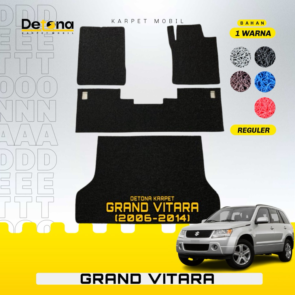Karpet Mobil Mie Suzuki GRAND VITARA 2006-2014 / Karpet Mie Mobil Suzuki GRAND VITARA 2006-2014