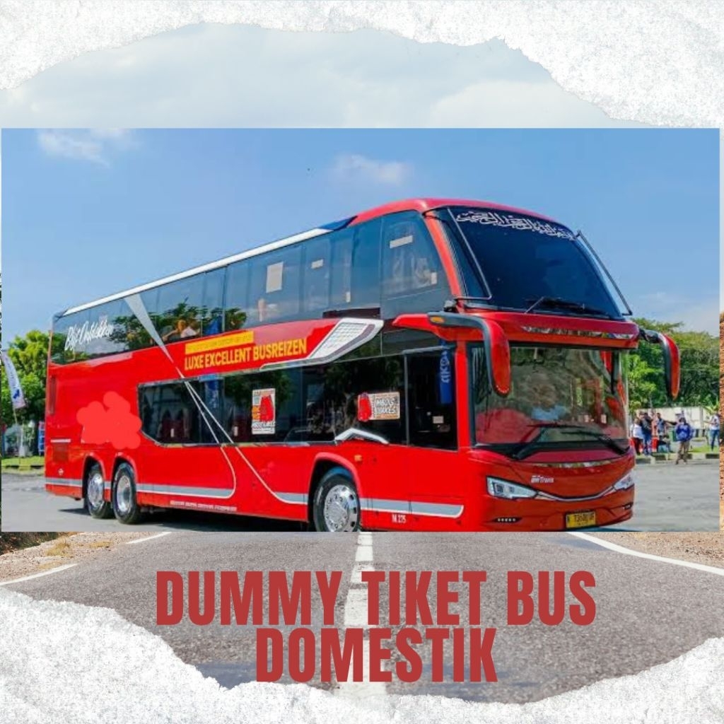 DUMMY TIKET BUS DOMESTIK