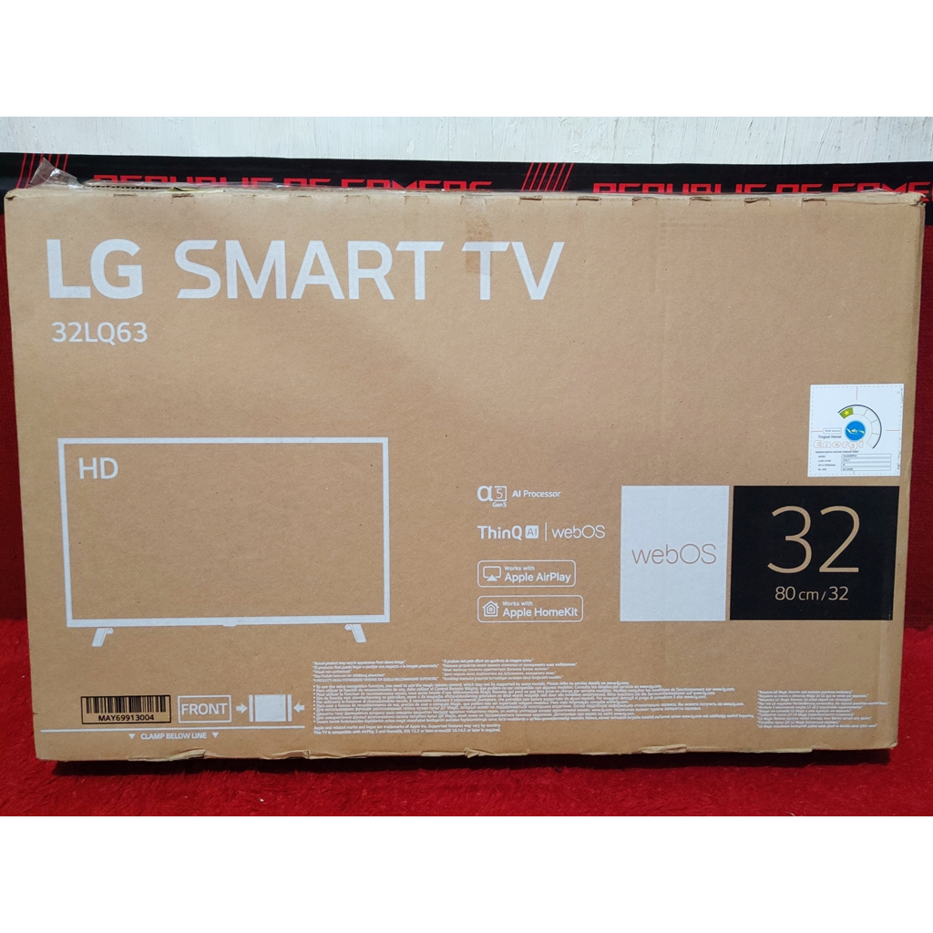 TV LG 32 inch Smart TV 32LQ63 FULLSET Like New