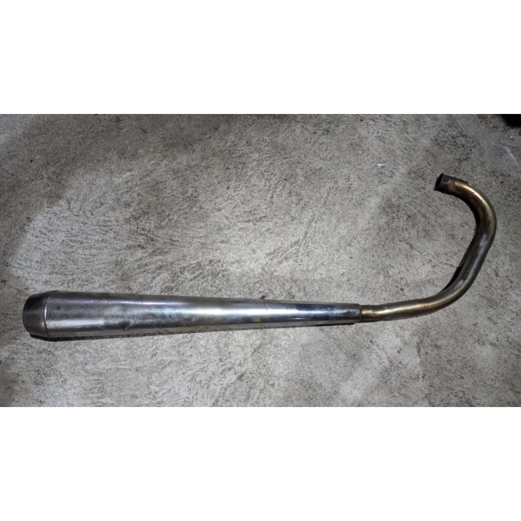 kenalpot GL100, kenalpot GL125 original utuh standar